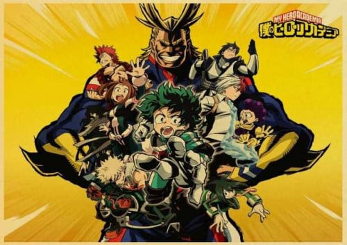 بوستر اكاديمية بطلي | My Hero Academia