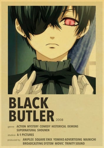 بوستر الخادم الاسود | Black Butler