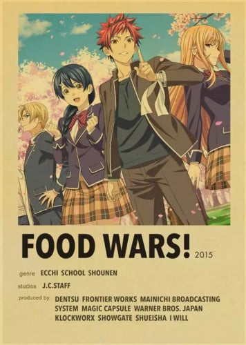 بوستر Food Wars