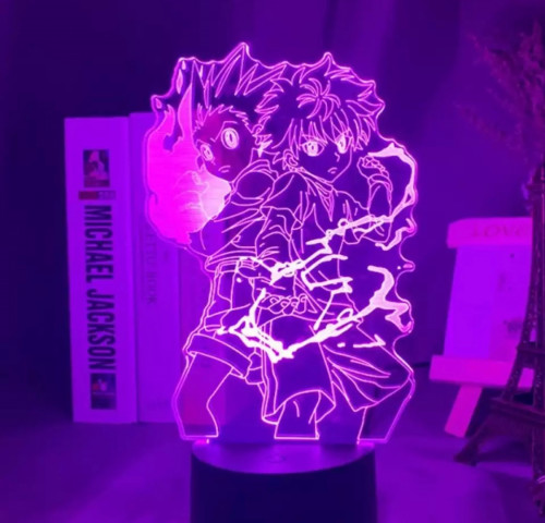 Killua And Gon 3D Led Lamp -Hunter X Hunter | إضاء...
