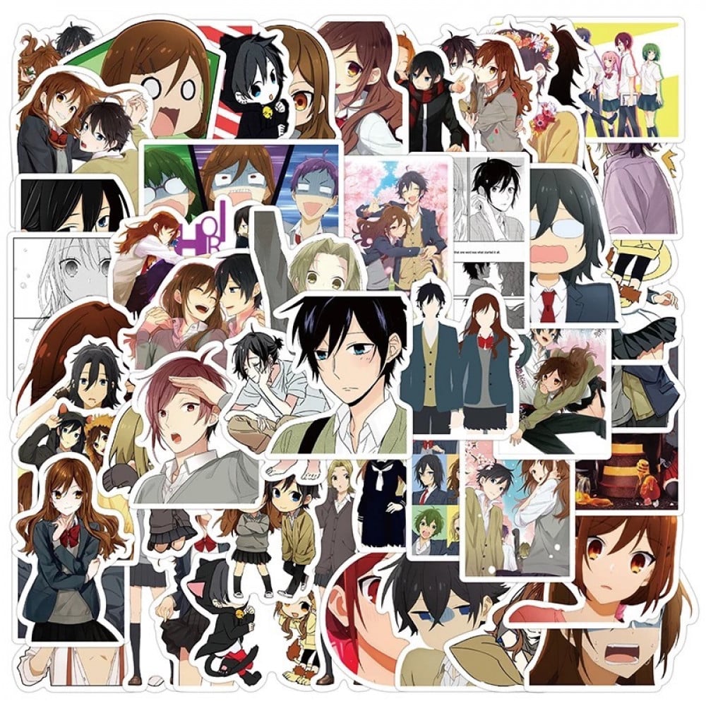 50Pcs Horimiya Stickers | 50 ملصق هوريميا