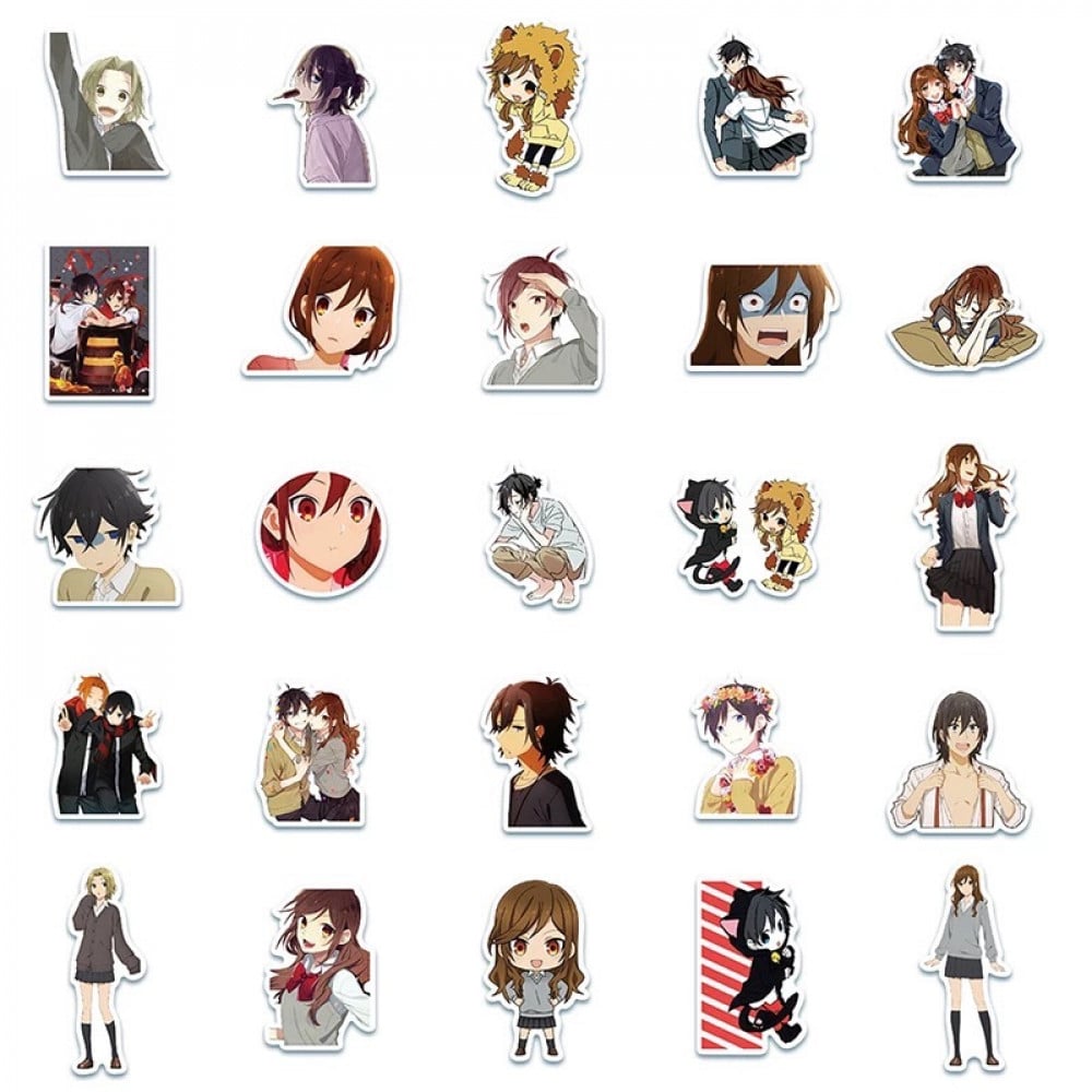 50Pcs Horimiya Stickers | 50 ملصق هوريميا