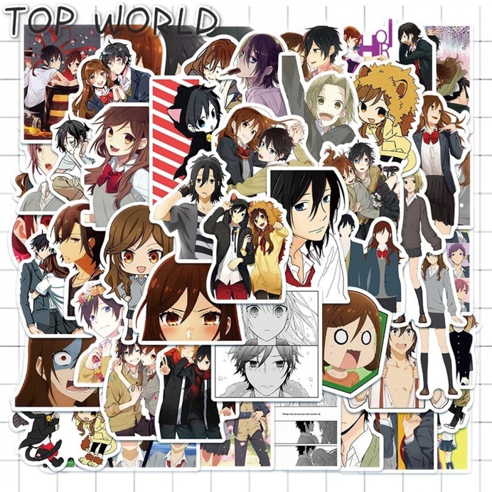 50Pcs Horimiya Stickers | 50 ملصق هوريميا