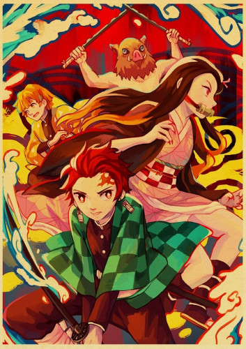 بوستر قاتل الشياطين | Demon slayer