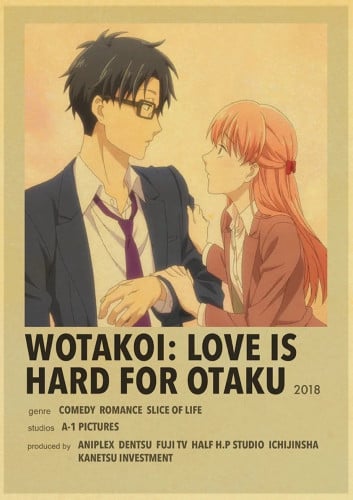 بوستر Wotakoi: Love Is Hard for Otaku
