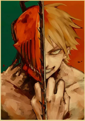 Chainsaw Man Posters E | E بوسترز رجل المنشار