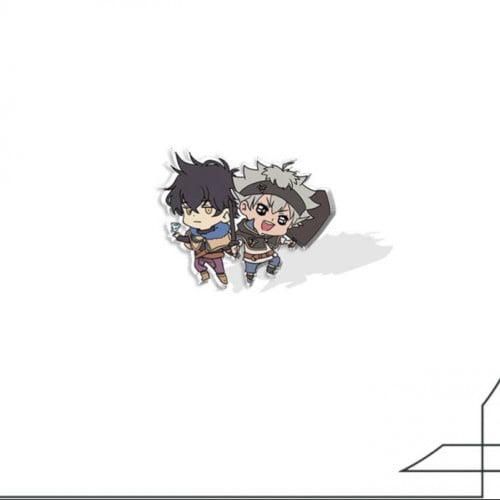 بروش بلاك كلوفر M | Black clover