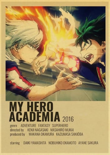 بوستر اكاديمية بطلي | My Hero academia