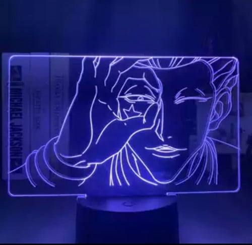 Hisoka 3d Led Lamp B - Hunter X Hunter | B إضاءة ه...