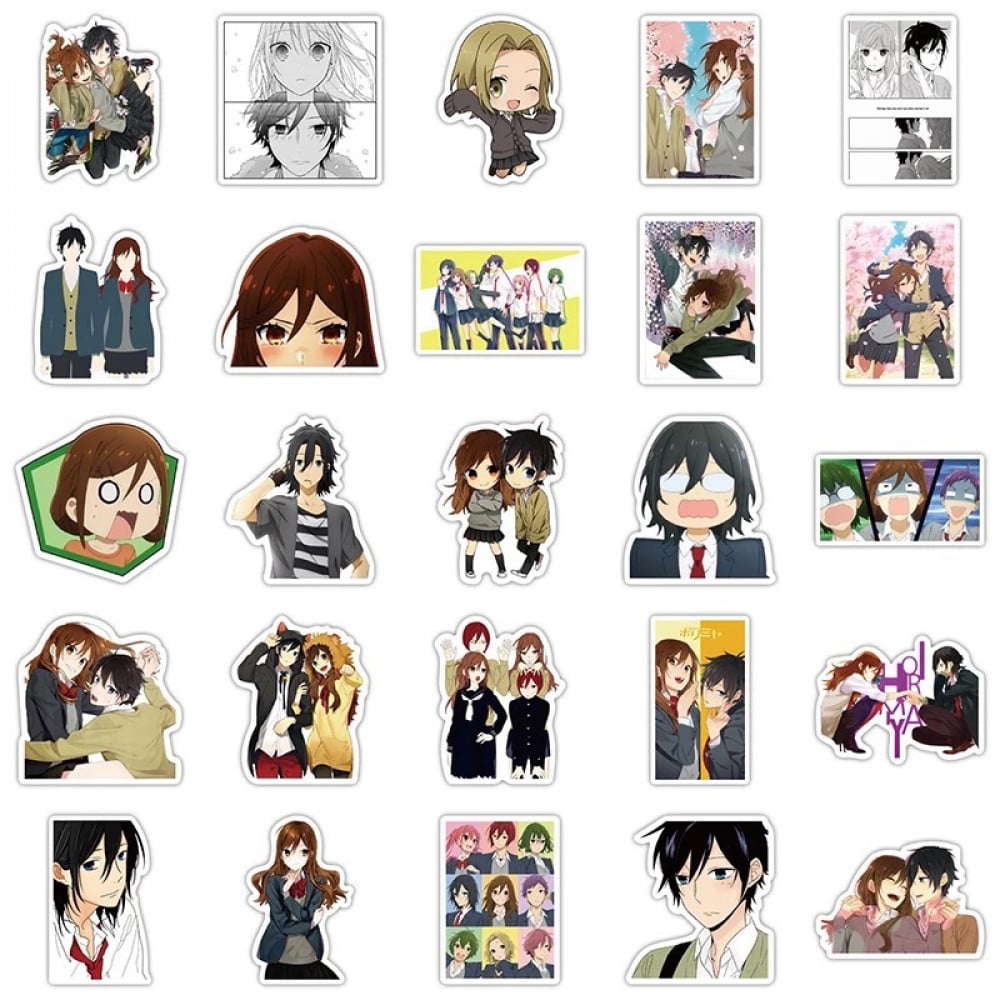50Pcs Horimiya Stickers | 50 ملصق هوريميا