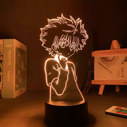 Killua Zoldyck 3D Led Lamp -Hunter X Hunter B | B...