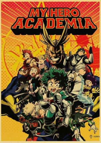 بوستر اكاديمية بطلي | My Hero Academia