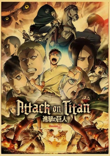 بوستر هجوم العمالقة | Attack on titan