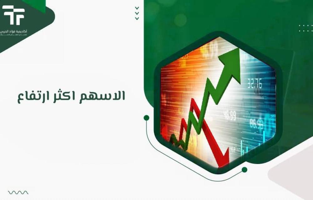 الاسهم اكثر ارتفاع