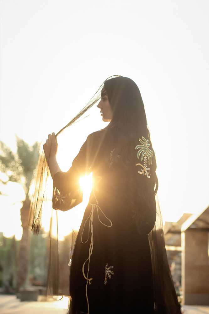 ملفع النخلة يوم التأسيس - أثير بوتيك