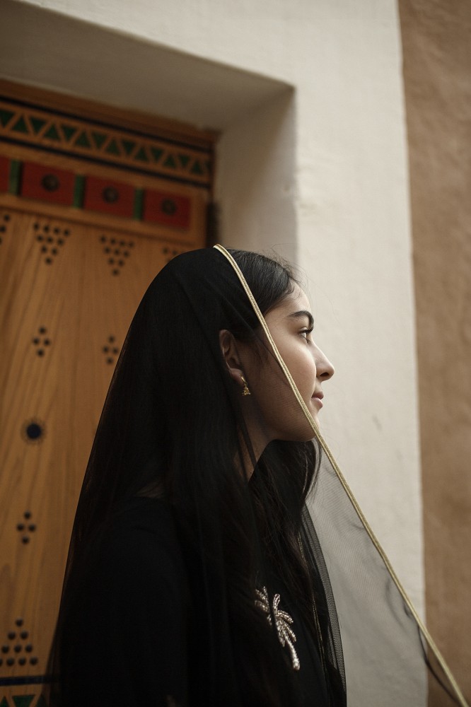 ملفع النخلة يوم التأسيس - أثير بوتيك