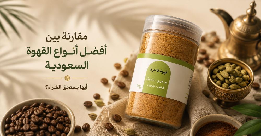 مقارنة بين أفضل أنواع القهوة السعودية: أيها يستحق الشراء؟