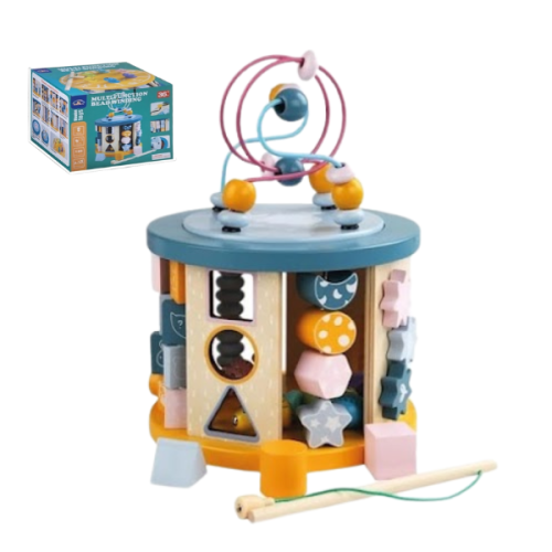 لعبة تعليمية خشبية  متعددة الأنشطة