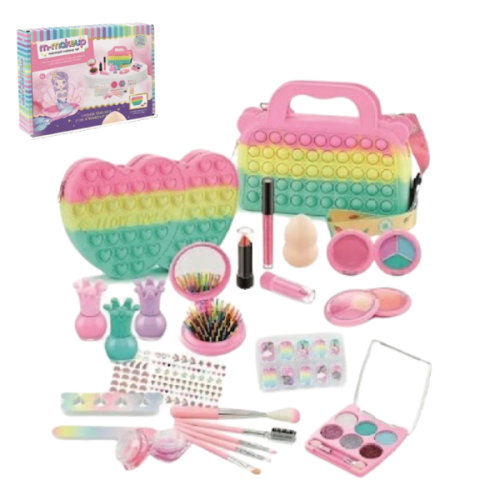 حقيبة مكياج بنات متكاملة مع لعبة بوب إت