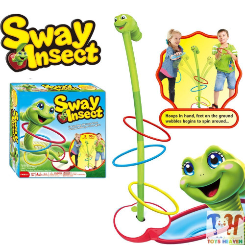 لعبة تصويب الحلقات على الدودة المتحركة