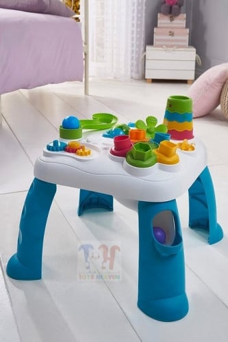 قاعدة اللعب التفاعلية للأطفال أزرق