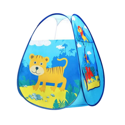 خيمة مع 100 كرة ملونة