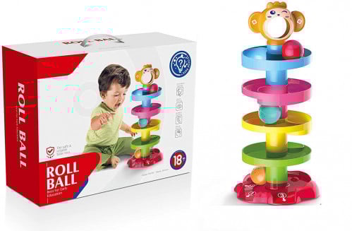 مدرج حلزوني كرات من 18 شهر وفوق