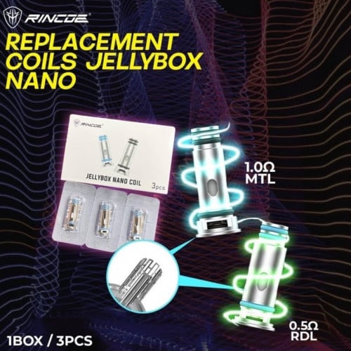 كويلات جيلي بوكس نانو RINCOE JELLYBOX NANO COIL
