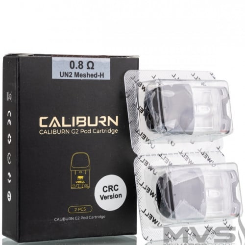 بودات مع كويلات كاليبورن جي الإصدار الثاني UWELL CALIBURN G2 Pod Cartridge CRC Version