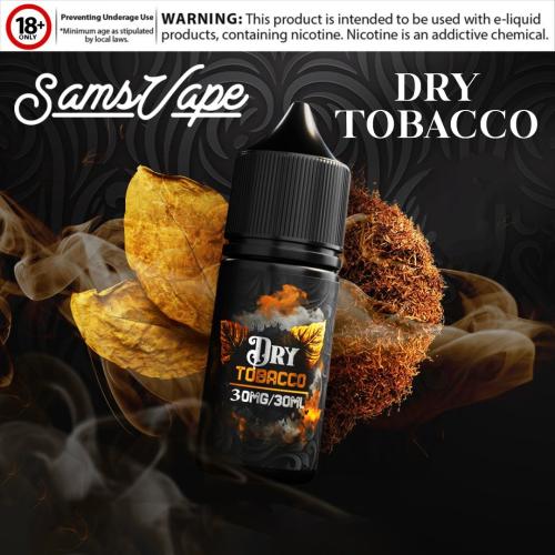 نكهة سولت دراي توباكو Sam's Vape DRY TOBACCO