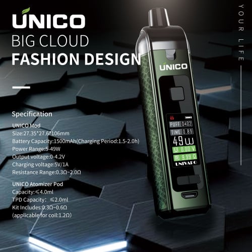 جهاز يونيكو مود UNIVAPO UNICO MOD