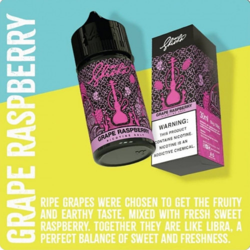 نكهة سولت ناستي عنب توت NASTY GRAPE RASPBERRY