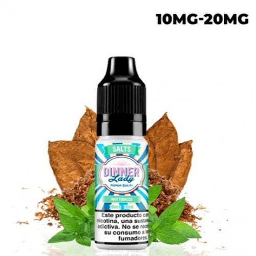نكهة سولت نعناع توباكو DINNER LADY Mint Tobacco 10ml