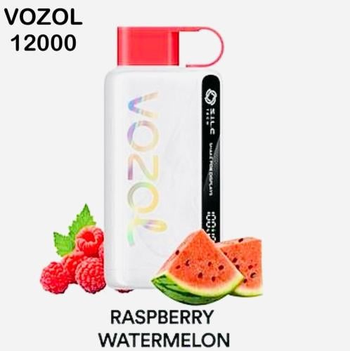 سحبة فوزول بطيخ توت VOZOL STAR 12000 RASPBERRY WATERMELON