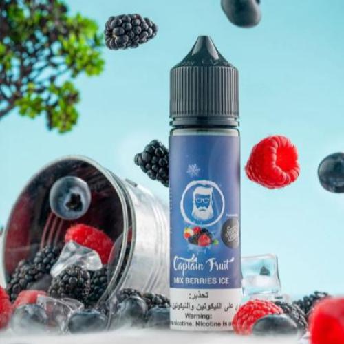 نكهة فيب كابتن فروت ماكس بيري ايس Captain Fruit Mix Berries Ice