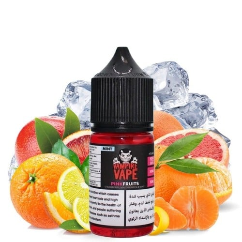 نكهة سولت بينك فروتس ايس VAMPIRE VAPE PINK FRUITS ICE