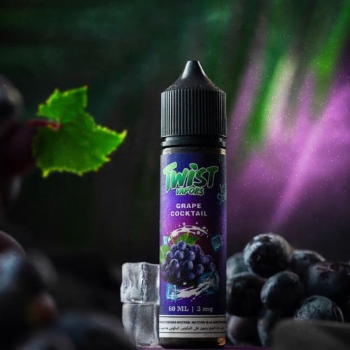 نكهة عنب كوكتيل ايس Twist VAPORS GRAPE COCKTAIL ICE