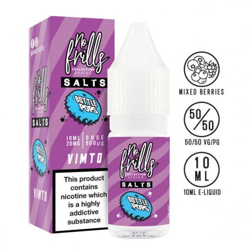 نكهة سولت فيمتو NO FRILLS BOTTLE POPS VIMTO 10ml