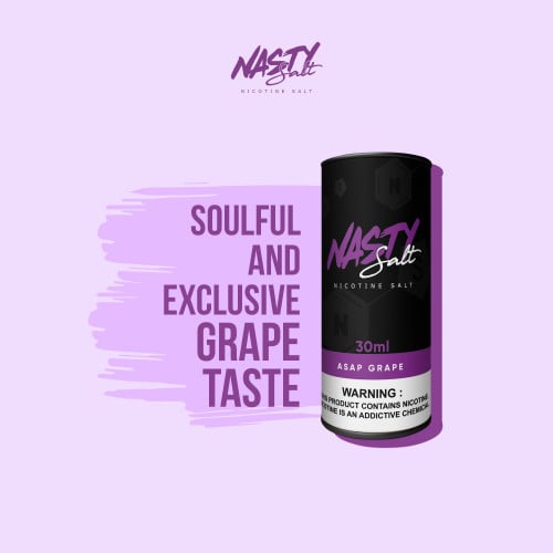 نكهة سولت ناستي عنب Nasty Asap Grape