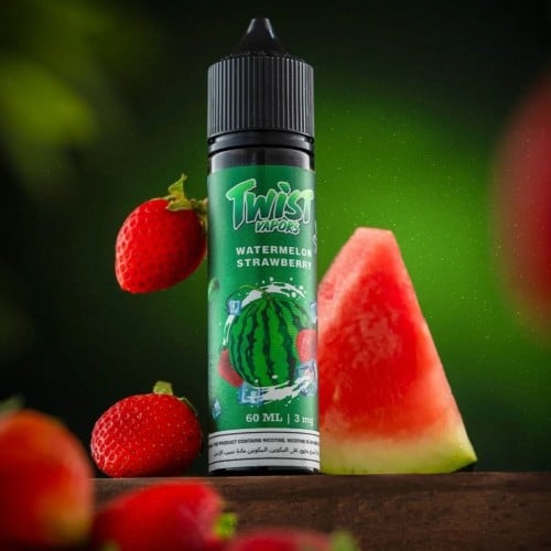 نكهة بطيخ فراوله ايس Twist VAPORS WATERMELON STRAWBERRY ICE