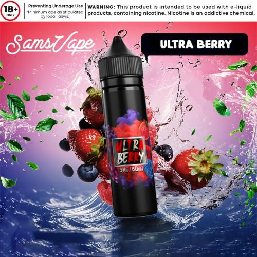 , نكهة فيب توت فائق Sams Vape ULTRA BERRY