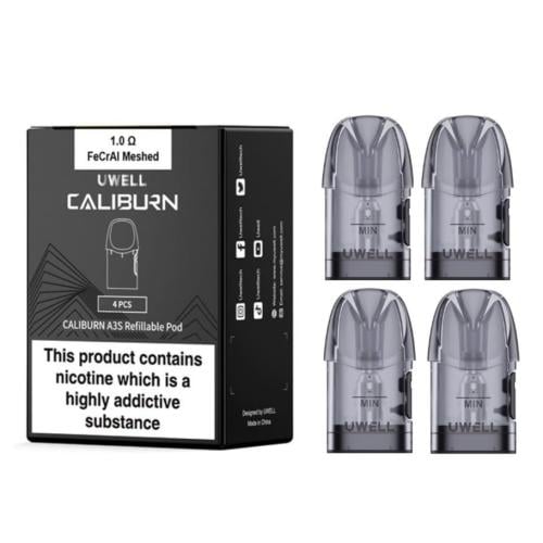 بودات يو ويل كاليبورن UWELL CALIBURN A3S Refillable Pod 1.0 A3S