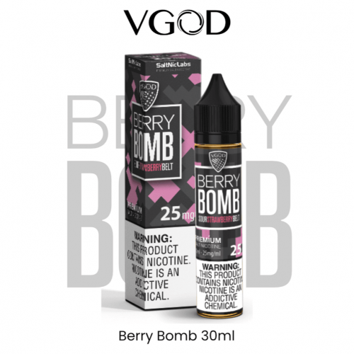 نكهة سولت بيري بومب VGOD BERRY BOMB Strawberry