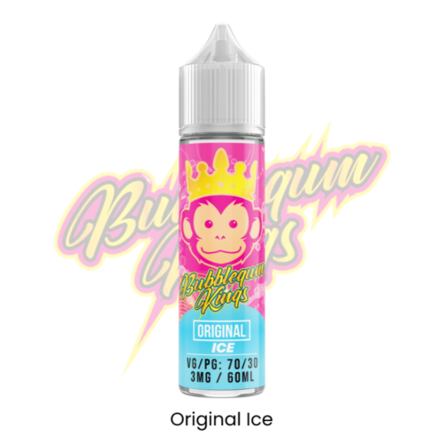 نكهة فيب ملك العلكه اورجينل ايس Bubblegum Kings Original Ice 60ml