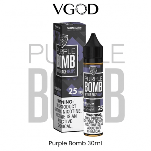نكهة سولت عنب VGOD Purple Bomb Grape