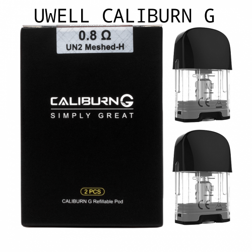 بودات يو ويل كاليبورن جي مع كويلات UWELL CALIBURN G Pod 0.8Ω