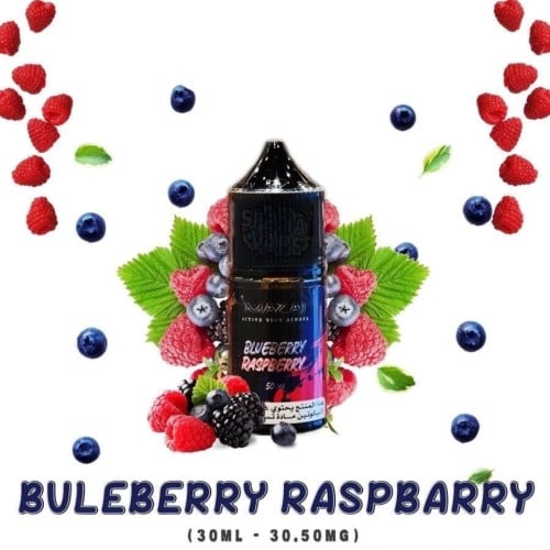 نكهة سولت مزاج بلو بيري راز بيري MAZAJ BLUEBERRY RASPBERRY