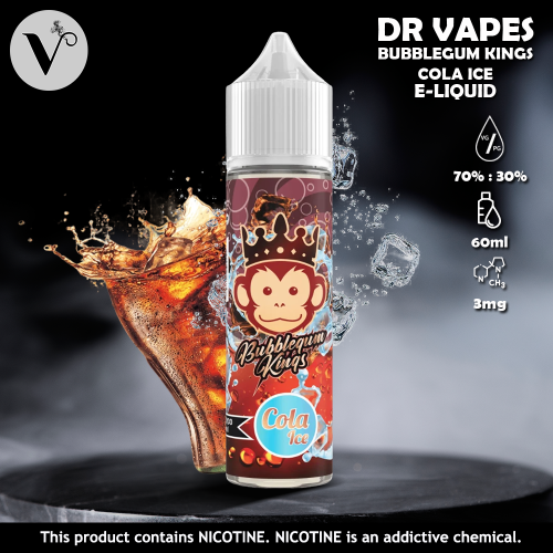 نكهة ملك العلكه كولا ايس BUBBLEGUM KINGS COLA ICE 60ml
