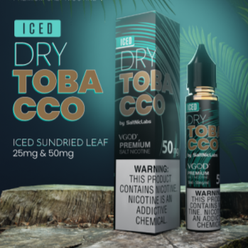 نكهة سولت دراي توباكو ايس VGOD ICED DRY TOBACCO