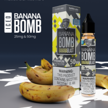 نكهة سولت بنانا بومب ايس VGOD ICED BANANA BOMB